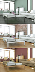 modernes Loft Interieur Design