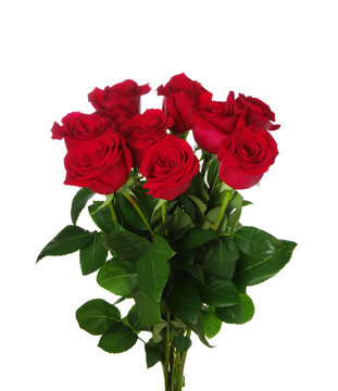 Fototapeta Red roses bouquet