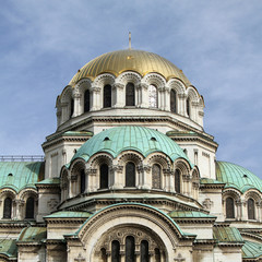 Fototapeta na wymiar Alexander Nevsky Cathedral in Sofia