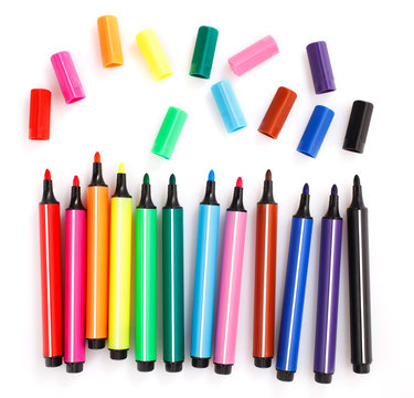 colored markers