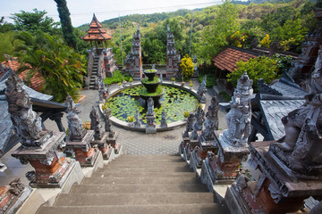 Bali landmark - buddhist temple of Banjar.