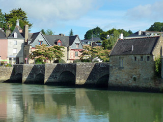 Fototapeta na wymiar Golf du Morbihan, Auray