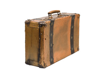 Old suitcase. Vintage style