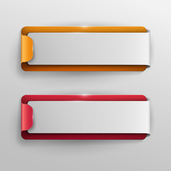 Vector banners set