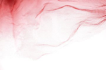 Red net texture background