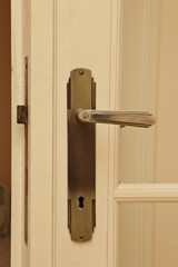 Obraz premium poignée de porte ancienne