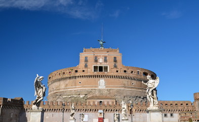 Obraz premium Castel Sant'Angelo in Rome, Italy.