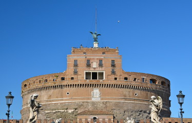 Obraz premium Castel Sant'Angelo in Rome, Italy.