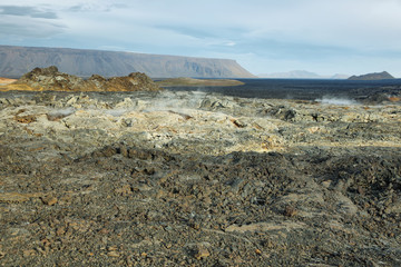 Krafla volcanic area