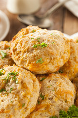 Homemade Cheddar Cheese Biscuits