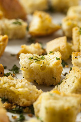 Fresh Homemade French Croutons