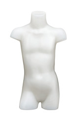 Mannequin made of polyethylene