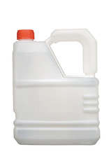 canister made of polyethylene