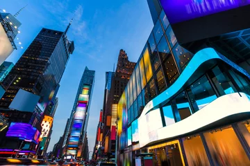Foto op Plexiglas Times Square Manhattan New York deleted ads © lunamarina