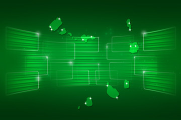 Cape Verde Map World map News Communication green