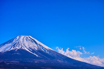 Fototapeta premium Fuji widziana ze strony Yamanashi