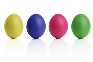 Colored Easter eggs
