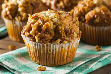 Homemade Banana Nut Muffins