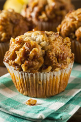 Homemade Banana Nut Muffins