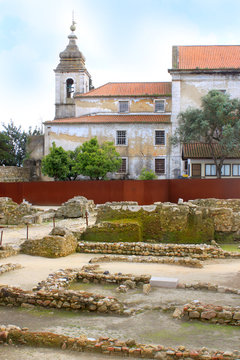 Ruins in Sao Jorge Castle