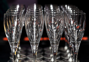 champagne glasses