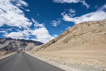 Fototapeta premium High altitude road in mountains