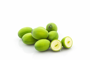 Calyx, Lotus seeds green .