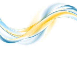 Bright abstract wavy corporate background