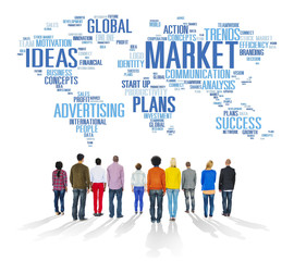 Market Business Global Business Marketing Commerce Concept