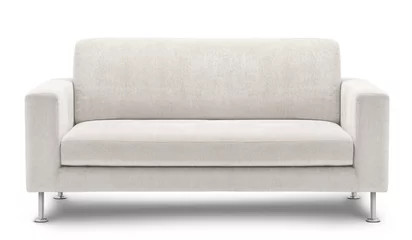 Foto op Plexiglas sofa furniture isolated on white background © bluehand
