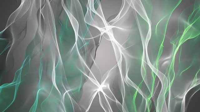 fantastic eco animation - wave object in motion &ndash; loop HD