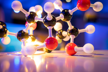 Science Molecule DNA Model Structure, business concept