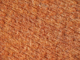 Orange fabric background