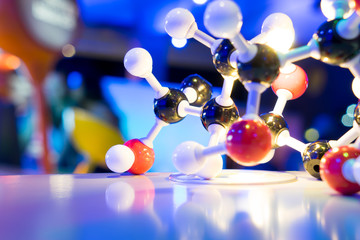 Science Molecule DNA Model Structure, business concept