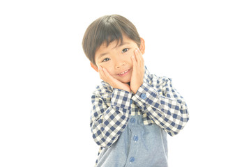 笑顔の男の子