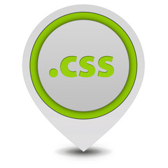 .css pointer icon on white background