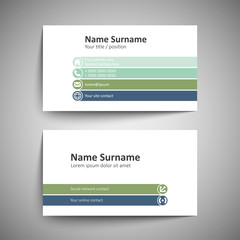 Fototapeta premium Business card