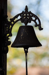 bell on a colored background