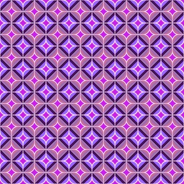 Seamless retro purple pink background honeycomb gaudy