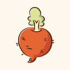vegetable flat icon elements,eps10