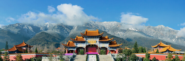 Panele Szklane Podświetlane  Chongsheng Monastery