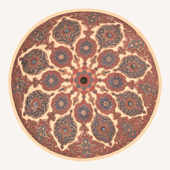 Mosque ceiling art