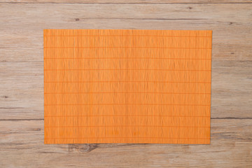 Bamboo place mat