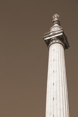 Sepia London - the Monument