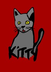 Kitty sketch