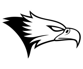 Obraz premium Vector sign. Eagle.