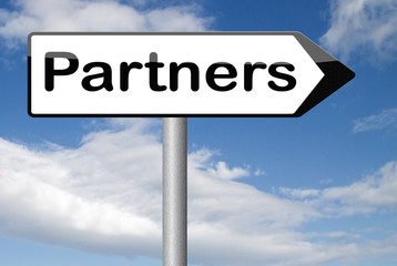 Obraz premium business partners