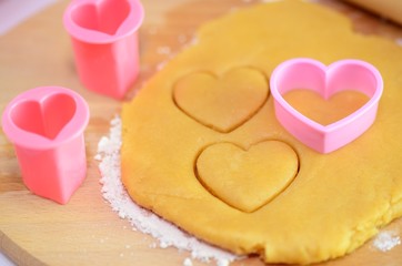 ハートのクッキー