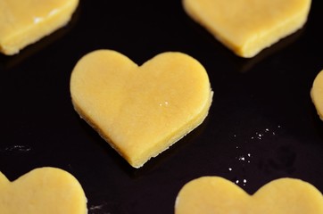 ハートのクッキー