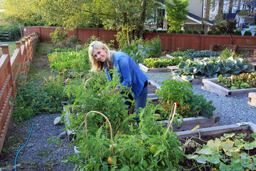 Woman gardener